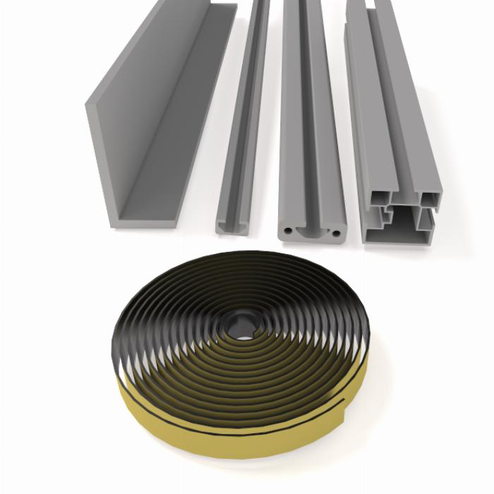 Profile and EPDM sealing tape - Alcia Solar
