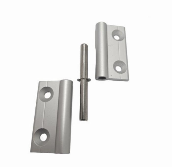 Innenliegendes Scharnier, Set mit 2 Scharnierhälften und 1 Achse