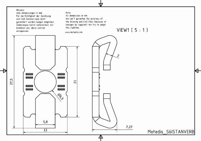 Standardverbinder 30 I-Typ Nut 6 - 092039