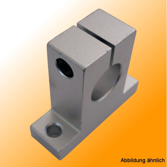 Wellenhalter SH40/SK40 für Präzisionswellenmontage Durchmesser 40 mm ohne Bearbeitung.