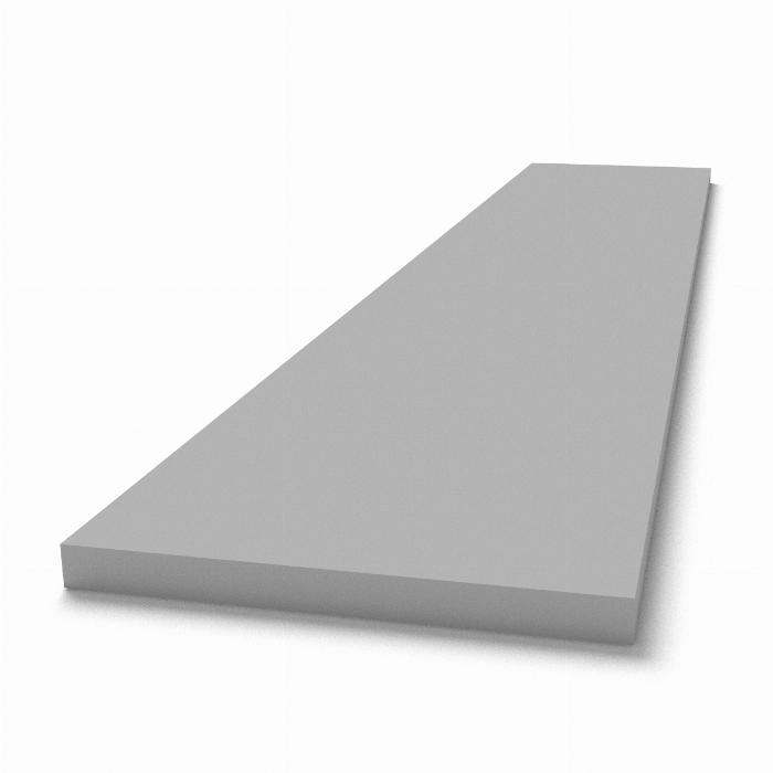 Barre plate pas anodisé 30x2mm