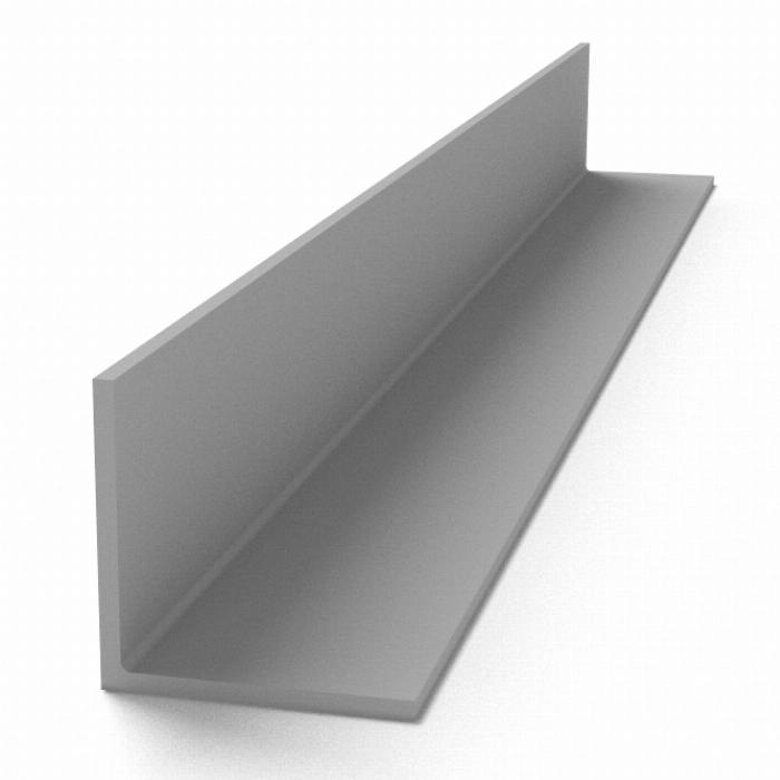 Barres d'angle pas anodisé 50x50x2