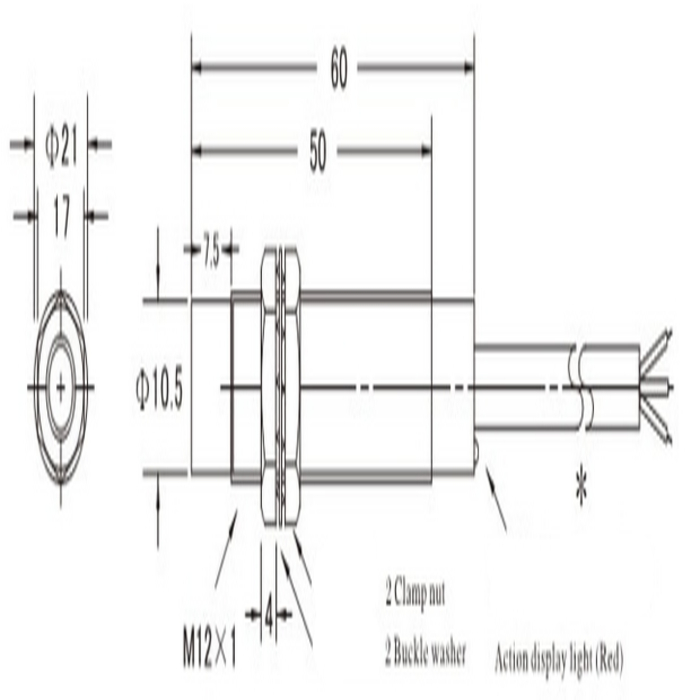 Nabijheids sensor 6-36VDC