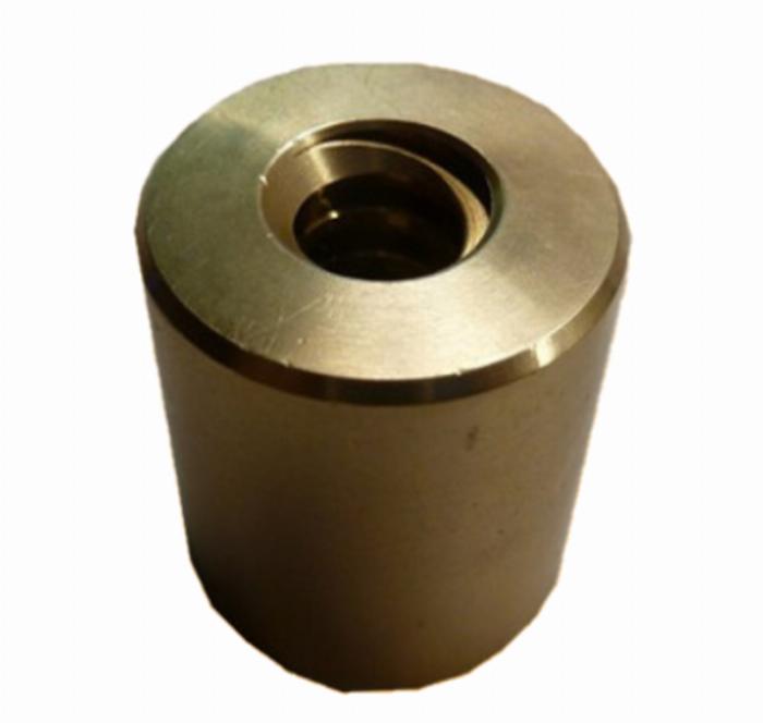 Ecrou à vis trapézoïdale 8x1,5 R Bronze rouge - cylindrique, long tolérance 7H