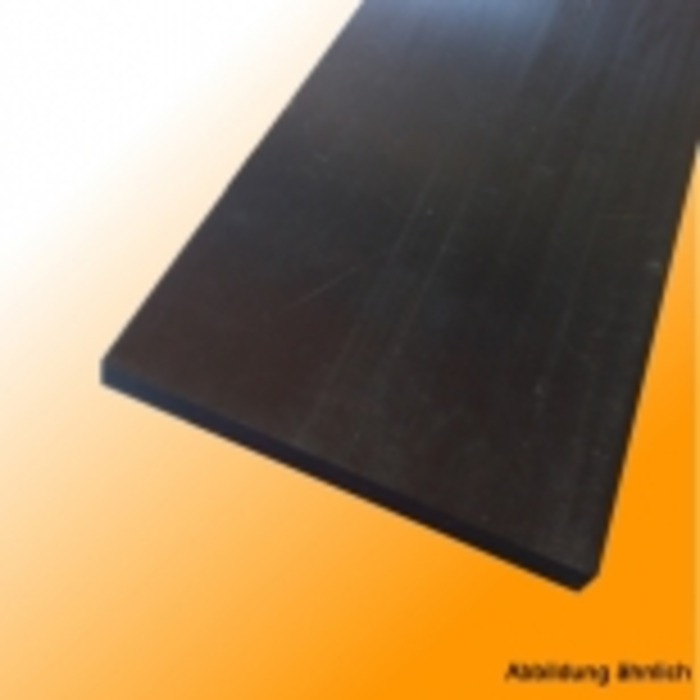 POM-C Plättchen - schwarz - Dicke 10mm