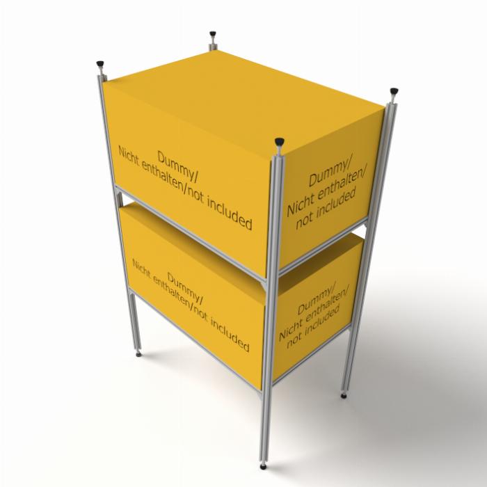 Configurateur garage arrière avec profilés en aluminium