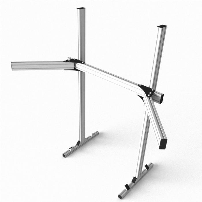 Met deze configurator kunt u uw simrig monitorstandaard op maat maken.