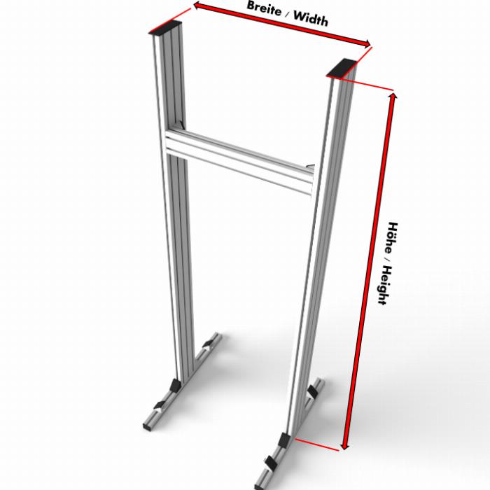 Met deze configurator kunt u uw simrig monitorstandaard op maat maken.